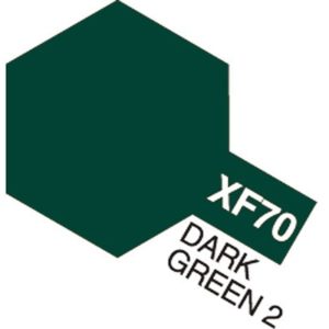 Acrylic Mini XF-70 Dark Green 2 (Semi Gloss)