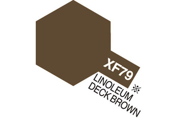 Acrylic Mini XF-79 Lino Deck Brown (Flat)