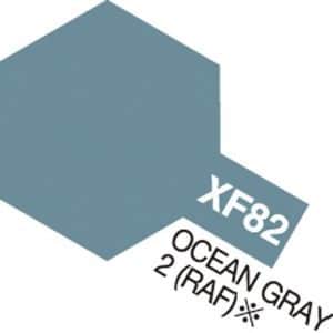 Acrylic Mini XF-82 Ocean Gray 2 RAF  (Semi Gloss)