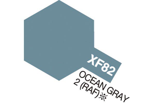 Acrylic Mini XF-82 Ocean Gray 2 RAF (Semi Gloss)