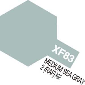 Acrylic Mini XF-83 Med. Sea Gray 2 RAF (Semi Gloss