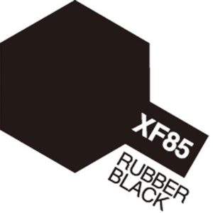 Acrylic Mini XF-85 Rubber Black (Flat)