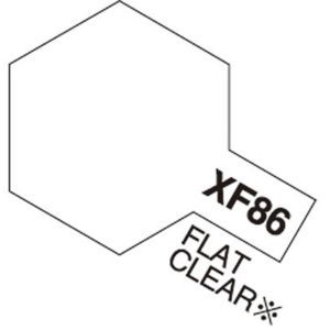 Acrylic Mini XF-86 Flat Clear (Flat)