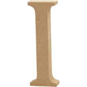 BOKSTAV I 13CM MDF