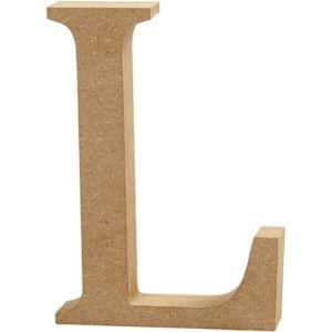 BOKSTAV L 13CM MDF