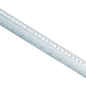 LINJAL 30CM ALUMINIUM