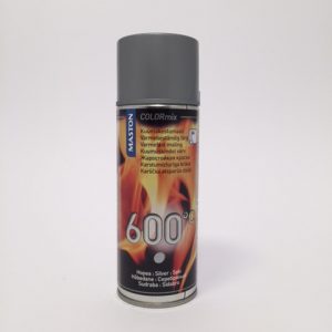 SPRAYFÄRG VÄRMEBEST SILVER 600C