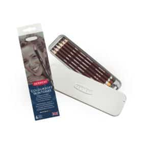 DERWENT COLORSOFT SKINTONES 6ST