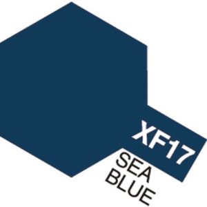 Acrylic Mini XF-17 Sea Blue (Flat)