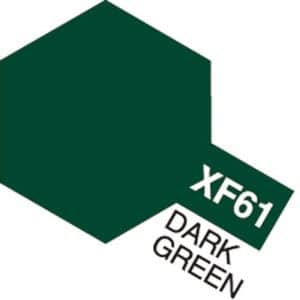 XF-61 DARK GREEN TAMIYA COLOR