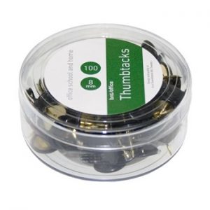 HÄFTSTIFT SVARTA 100 ST