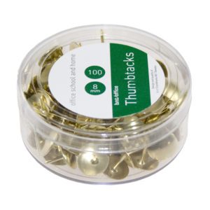 HÄFTSTIFT GULD 100 ST