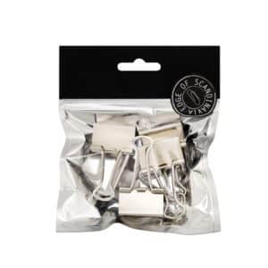 PAPPERSKLÄMMA SILVER 5ST 32MM