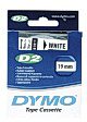 DYMO 19 MM SVART/VIT