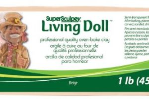 SUPER SCULPEY LIVING DOLL BEIGE 450G