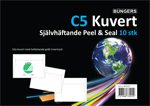 KUVERT FÖRKLISTR. C5 10ST