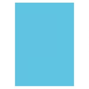 KART. 50*70 270G HIMMELSBLÅ