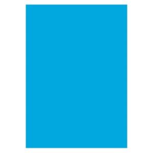 KOP.KART. 130G 50ST HAVSBLÅ