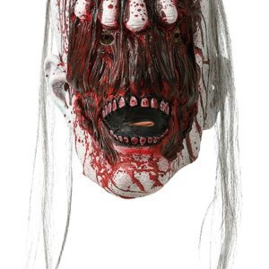 LATEX MASK HAND ON FACE