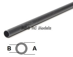 KOLFIBERRÖR 2X1000MM