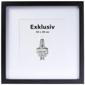 EXKLUSIV SVART 50X50