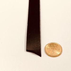 LÄDERREM 20 MM SVART LPM