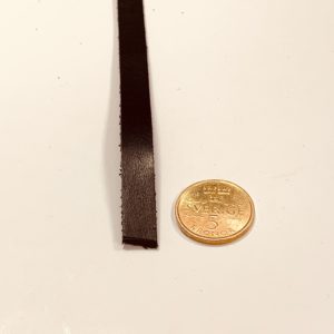 LÄDERREM 12 MM SVART LPM