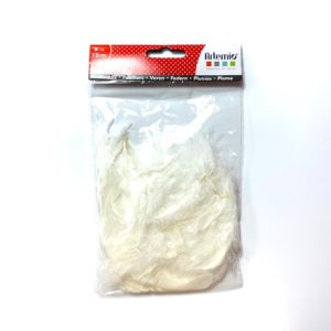 FJÄDRAR VITA 8-12CM