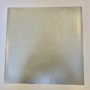 BRUSHED METAL SHEET SILVER 30X30MM