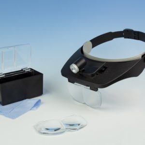 FÖRSTORINGSGLAS MED HUVUDBAND 4 LINSER