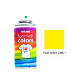 TEXTILSPRAYFÄRG H2O FLUO YELLOW
