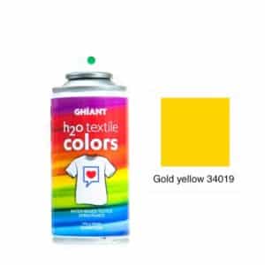 TEXTILSPRAYFÄRG H2O GOLD YELLOW