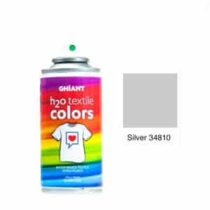TEXTILSPRAYFÄRG H2O SILVER
