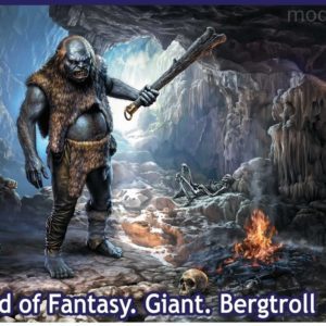 'WORLD OF FANTASY. Giant. BERGTROLL' 1_24