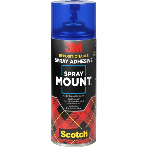 3M SPRAY MOUNT 400ML BLÅ