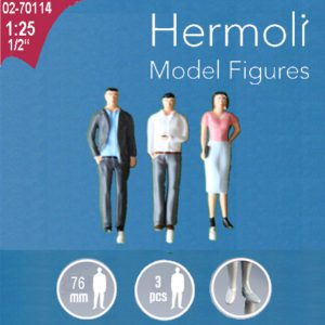 HERMOLI 3ST STÅENDE FIGURER 1:25