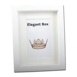 ELEGANT BOX VIT 30X40CM