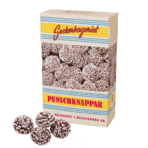 PUNSCHKNAPPAR 100G