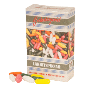 LAKRITSPINNAR 100 G