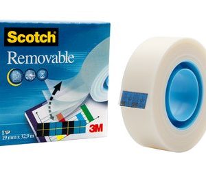 SCOTCH BORTTAGBAR TEJP 19MMX33M