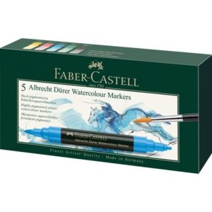 AKVARELLMARKER FABER-CASTELL 5ST