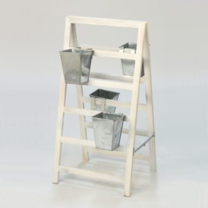 KRYDDSTÄLLNING M. 4ST ZINKKRUKOR