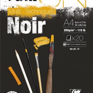 PAINT ON BLACK 250GR A3