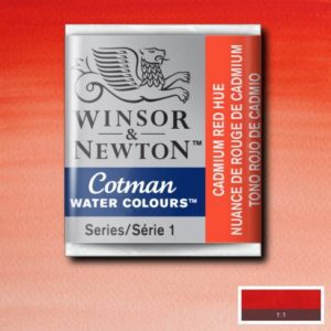 COTMAN AKVARELL HALVKOPP CADMIUM RED HUE 095