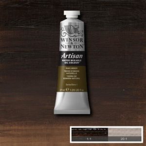 OLJEFÄRG VATTENLÖSLIG RAW UMBER 554 37ML
