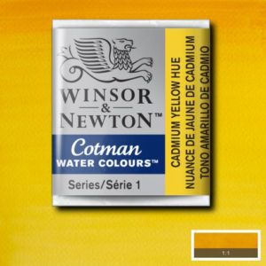 COTMAN AKVARELL HALVKOPP CADMIUM YELLOW PALE HUE 109