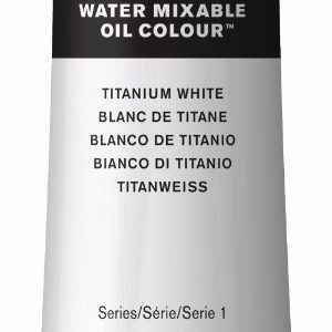 Oljefärg (vattenlöslig) Artisan 200ml Titanium White 644