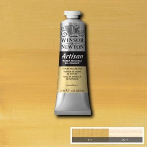 OLJEFÄRG VATTENLÖSLIG NAPLES YELLOW HUE 37ML