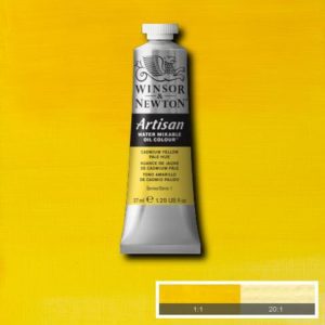 OLJEFÄRG VATTENLÖSLIG CADMIUM YELLOW PALE HUE 37ML