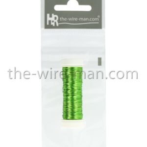 METALLIC STÅLTRÅD ÄPPELGRÖN - 01 SPOOL